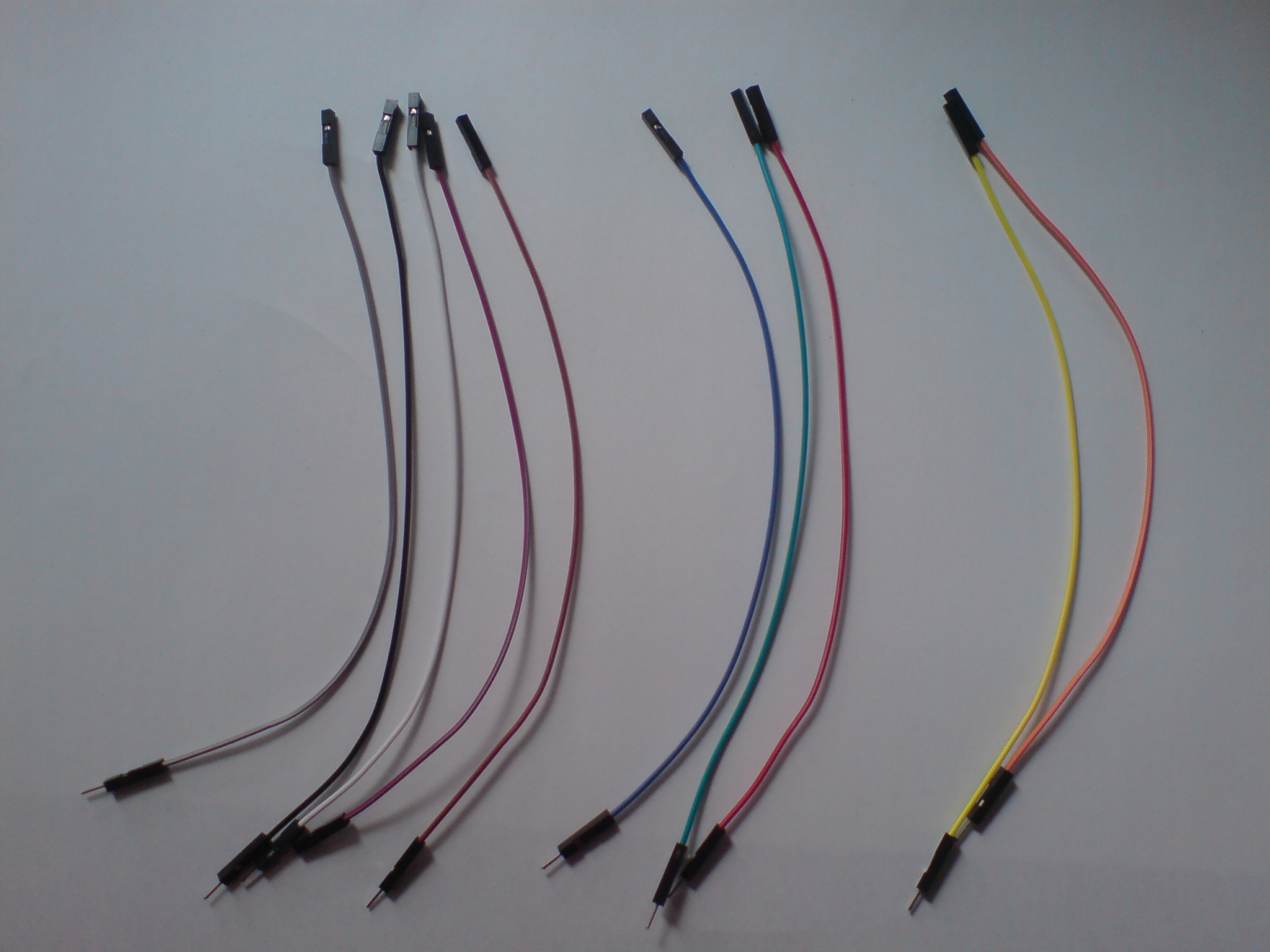 Each socket requires 10 male-to-female wires