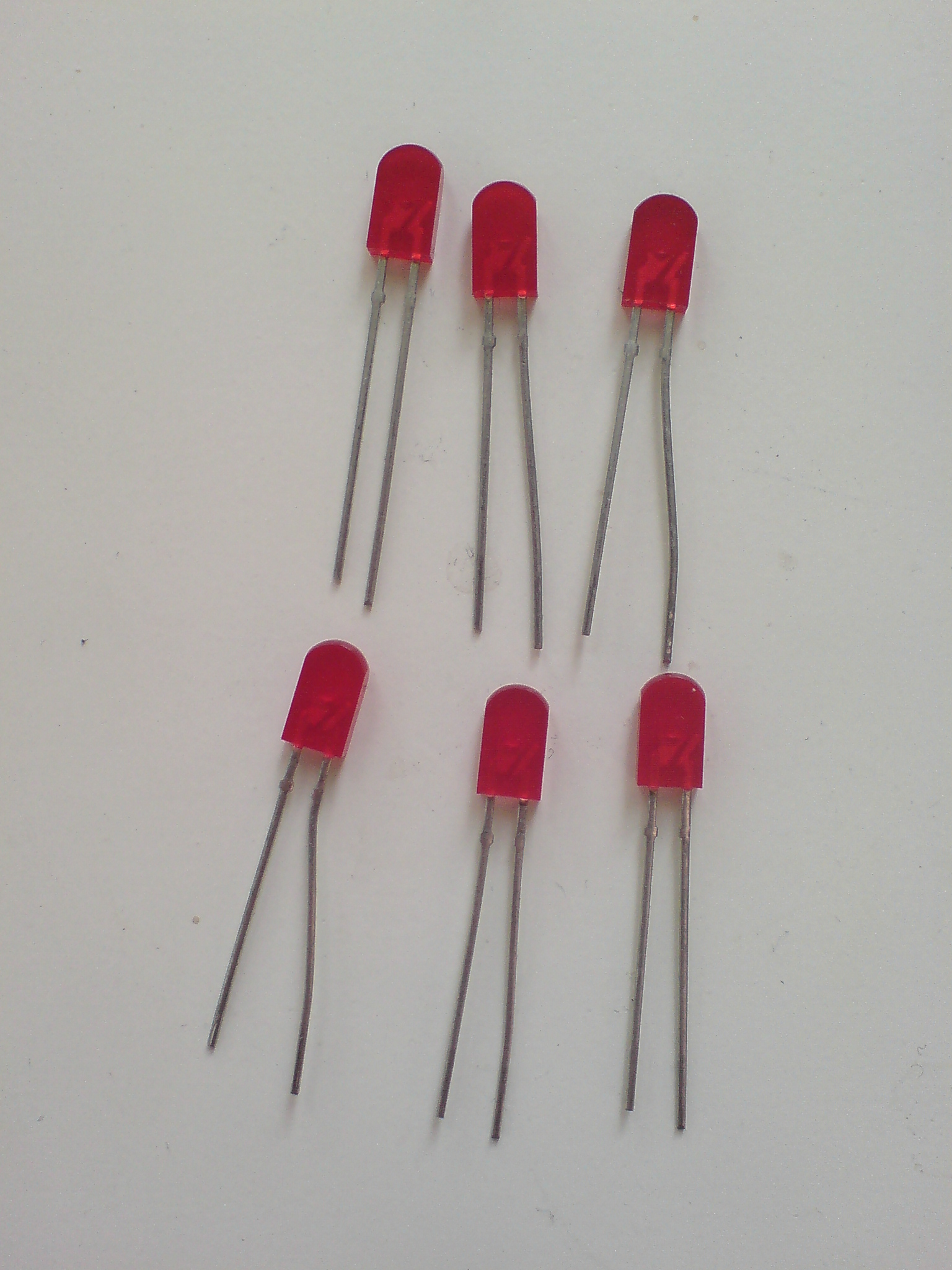 ... and some diodes (here light-emitting diodes)