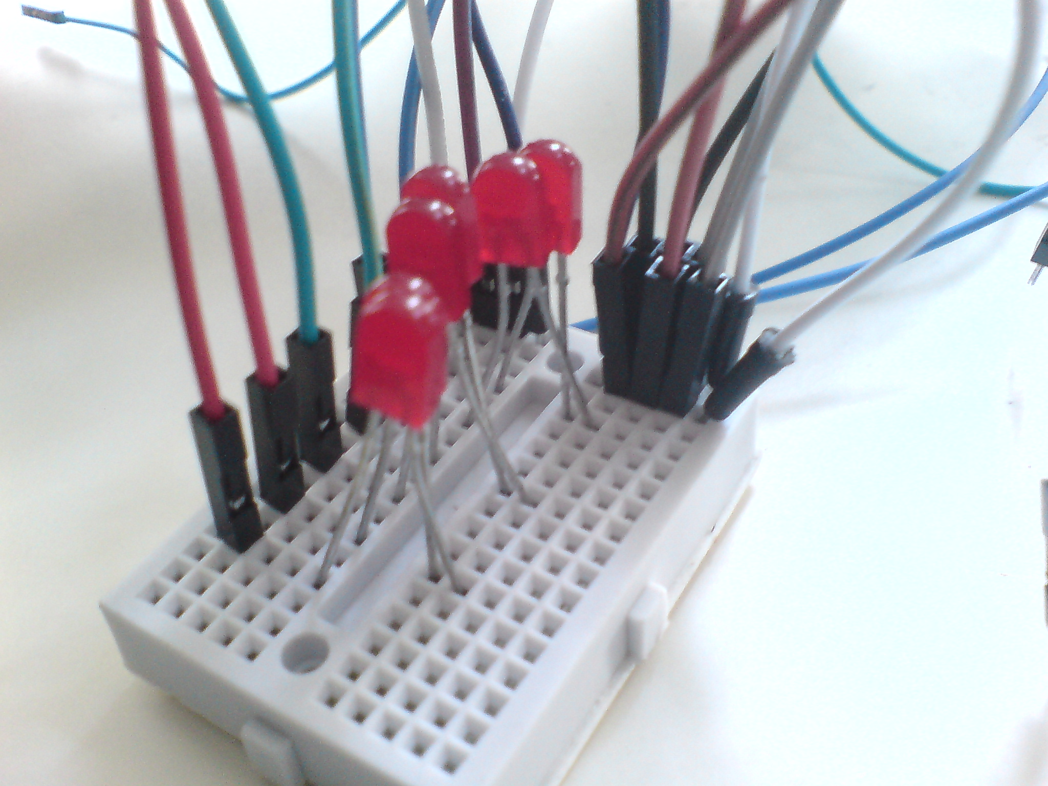 Connect the ground terminal to breadboard